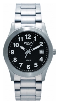Boccia 3550-04 wrist watches for men - 1 photo, image, picture