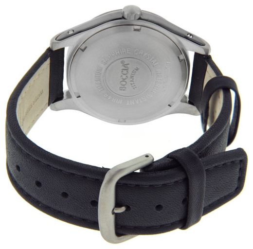 Boccia 3555-01 wrist watches for men - 2 photo, picture, image
