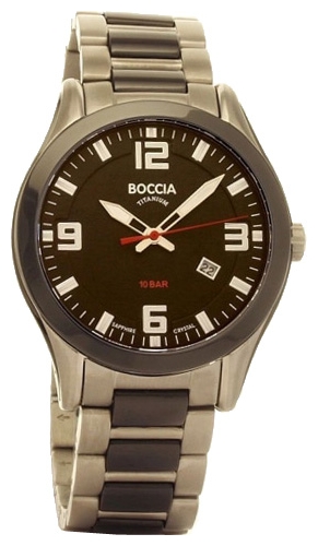 Boccia 3555-02 wrist watches for men - 1 photo, image, picture