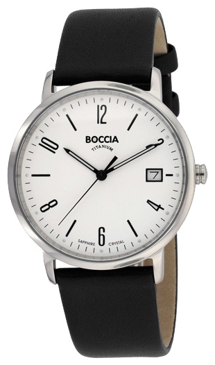 Boccia 3557-01 wrist watches for men - 1 image, photo, picture