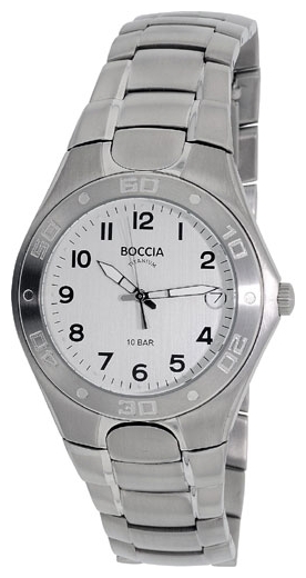Boccia 3558-01 wrist watches for men - 1 picture, image, photo