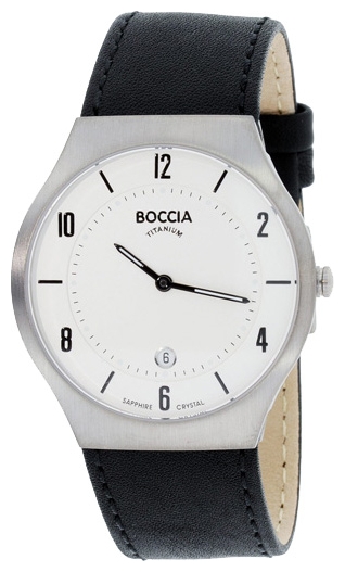 Boccia 3559-01 wrist watches for men - 1 photo, picture, image