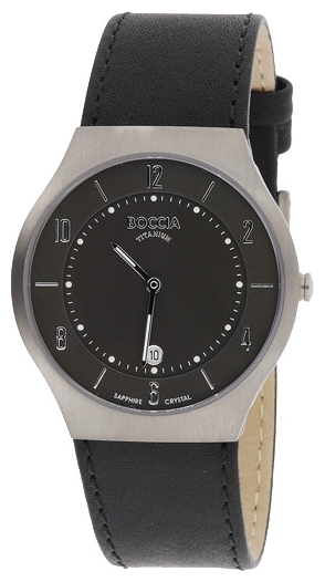 Boccia 3559-02 wrist watches for men - 1 picture, image, photo