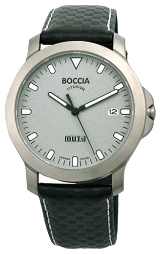 Boccia 3560-01 wrist watches for men - 1 picture, image, photo