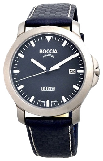 Boccia 3560-02 wrist watches for men - 1 image, picture, photo