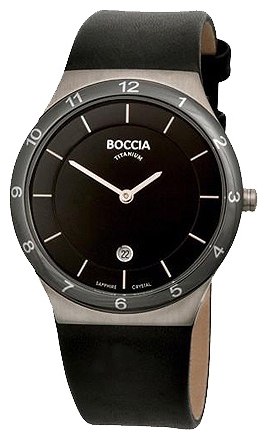 Boccia 3563-02 wrist watches for men - 1 photo, image, picture
