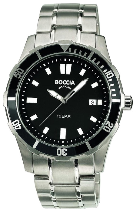 Boccia 3567-01 wrist watches for men - 1 picture, photo, image