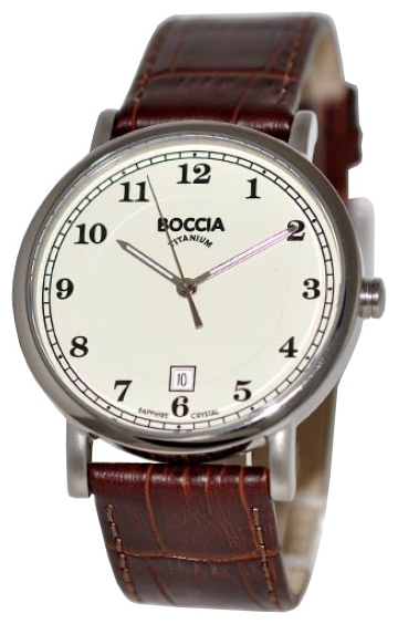 Boccia 3568-02 wrist watches for men - 1 image, photo, picture