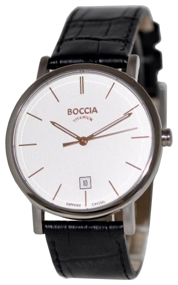 Boccia 3568-03 wrist watches for men - 1 picture, photo, image