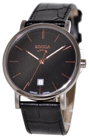 Boccia 3568-07 wrist watches for men - 1 photo, picture, image