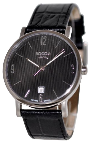 Boccia 3568-09 wrist watches for men - 1 picture, photo, image
