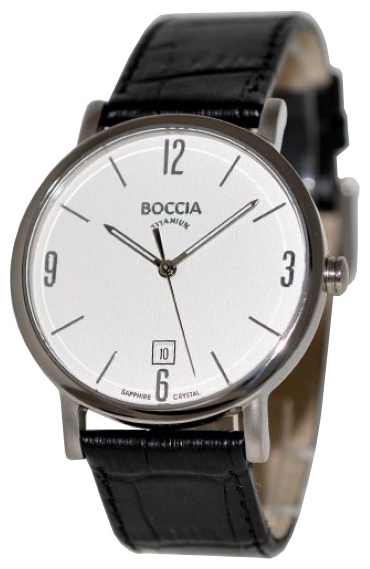 Boccia 3568-10 wrist watches for men - 1 photo, picture, image