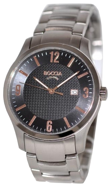 Boccia 3569-08 wrist watches for men - 1 picture, image, photo