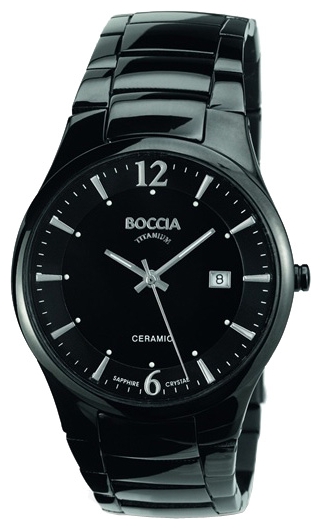 Boccia 3572-02 wrist watches for men - 1 photo, picture, image