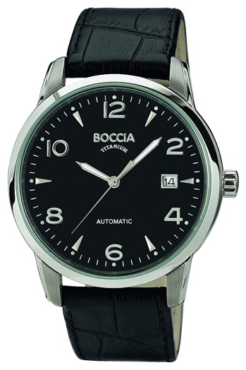 Boccia 3574-01 wrist watches for men - 1 photo, picture, image