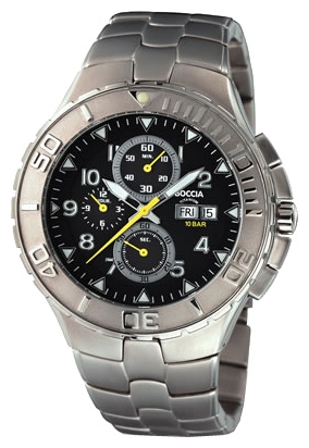 Boccia 3770-01 wrist watches for men - 1 picture, photo, image