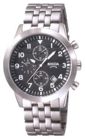 Boccia 3772-02 wrist watches for men - 1 photo, picture, image