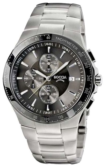 Boccia 3773-01 wrist watches for men - 1 image, photo, picture