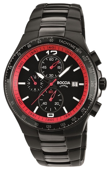 Boccia 3773-06 wrist watches for men - 1 picture, image, photo