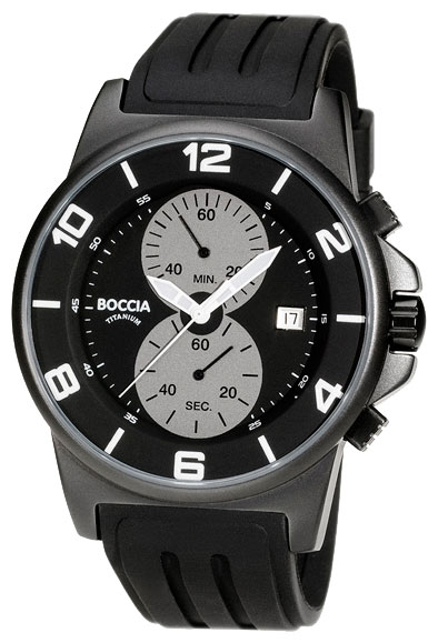 Boccia 3777-02 wrist watches for men - 1 image, picture, photo