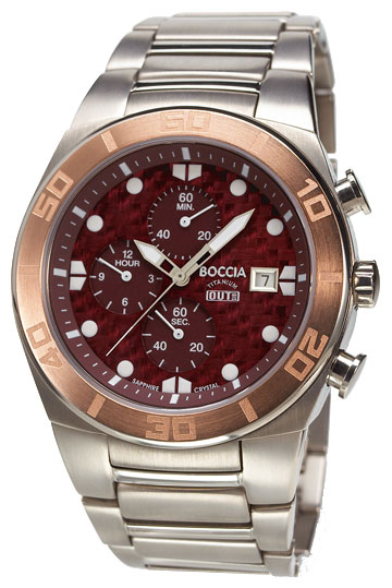 Boccia 3779-02 wrist watches for men - 1 image, photo, picture