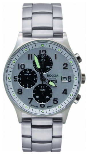 Boccia 3780-05 wrist watches for men - 1 image, photo, picture