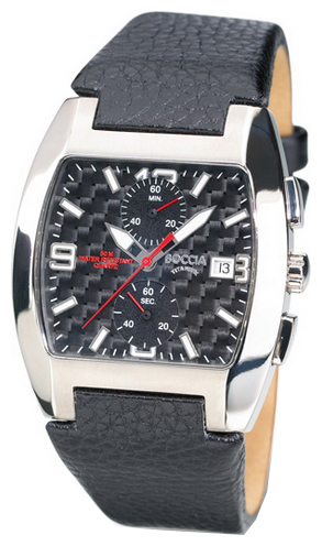 Boccia 3781-01 wrist watches for men - 1 photo, picture, image