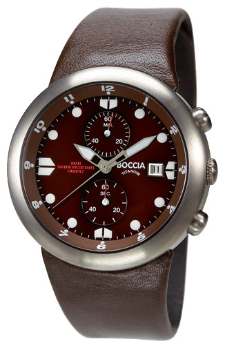 Boccia 3782-04 wrist watches for men - 1 photo, picture, image