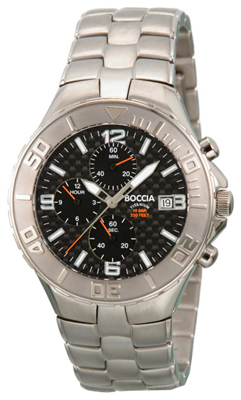 Boccia 3794-04 wrist watches for men - 1 photo, picture, image