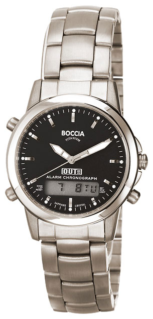 Boccia 3798-03 wrist watches for men - 1 picture, photo, image