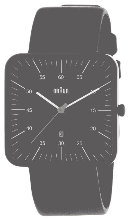 Braun BN0042BKBKG wrist watches for men - 2 image, picture, photo