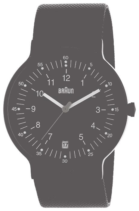 Braun BN0082BKBKMHG wrist watches for men - 2 image, picture, photo