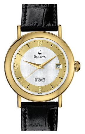Bulova 60B06 wrist watches for men - 1 picture, photo, image