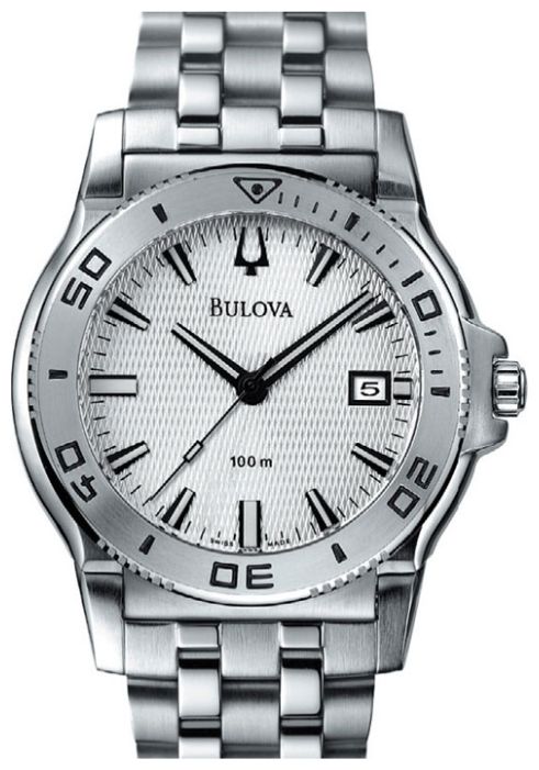 Bulova 63F20 wrist watches for men - 1 photo, picture, image