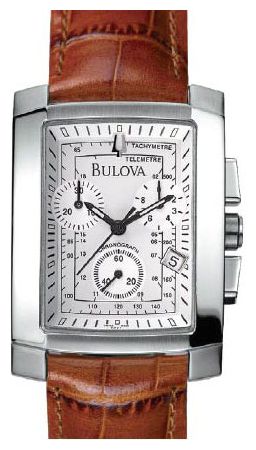 Bulova 63F27 wrist watches for men - 1 picture, image, photo