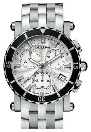 Bulova 63F66 wrist watches for men - 1 photo, picture, image