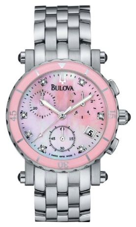 Bulova 63P02 wrist watches for women - 1 picture, photo, image
