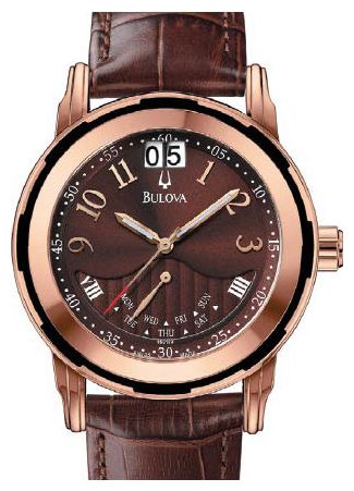 Bulova 65C100 wrist watches for men - 1 photo, picture, image