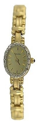 Bulova 95U03 wrist watches for women - 1 photo, picture, image