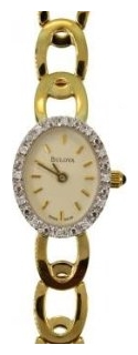 Bulova 95U38 wrist watches for women - 1 picture, photo, image