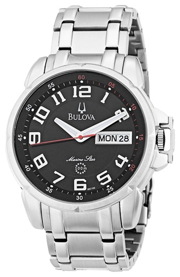 Bulova 96C100 wrist watches for men - 1 image, picture, photo