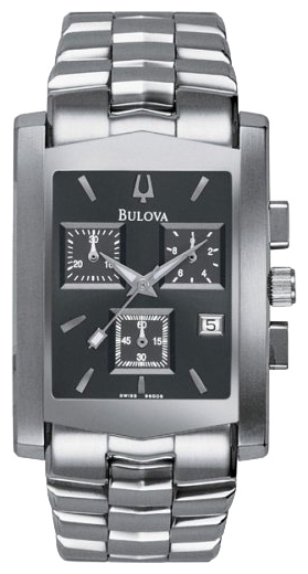 Bulova 96G09 wrist watches for men - 1 photo, picture, image
