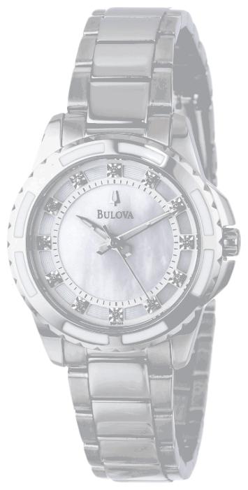 Bulova 96P144 wrist watches for women - 2 picture, photo, image