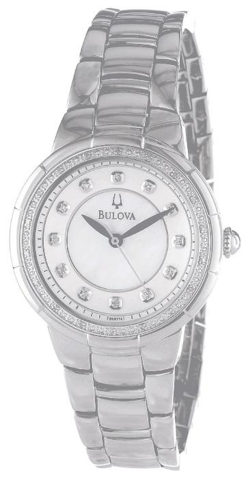 Bulova 96R174 wrist watches for women - 1 image, picture, photo