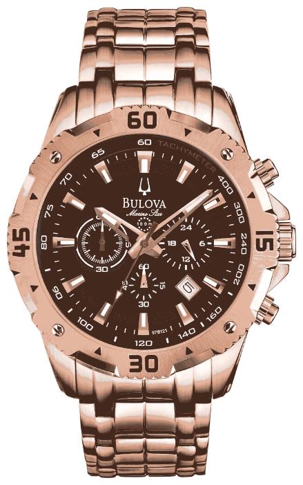 Bulova 97B121 wrist watches for men - 1 photo, picture, image