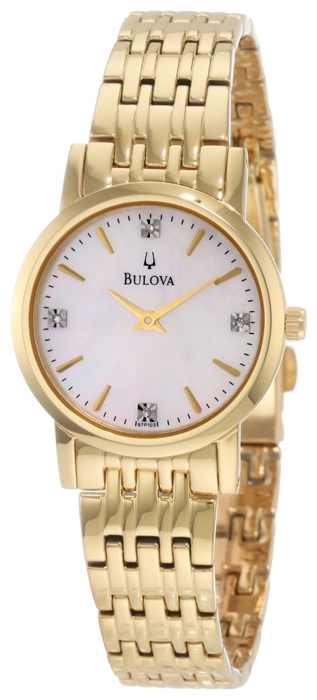 Bulova 97P103 wrist watches for women - 1 picture, image, photo