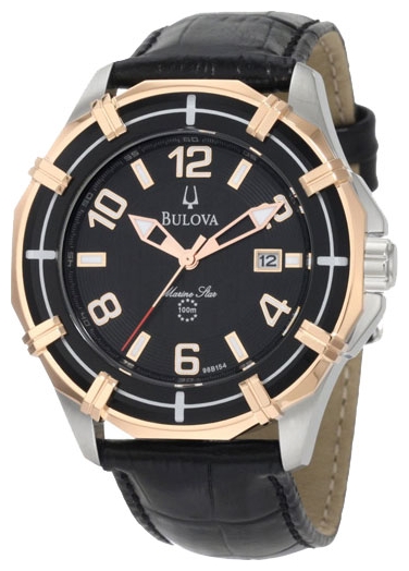 Bulova 98B154 wrist watches for men - 1 photo, picture, image