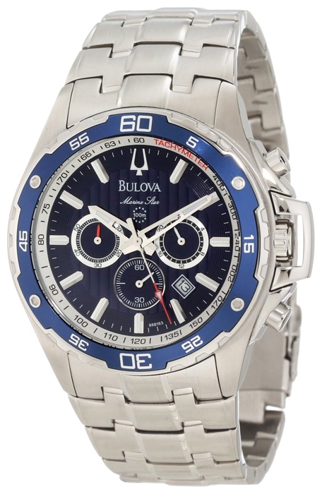 Bulova 98B163 wrist watches for men - 1 photo, image, picture