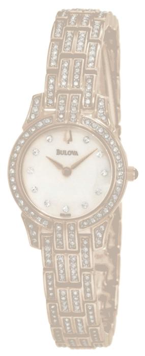 Bulova 98L155 wrist watches for women - 1 photo, image, picture