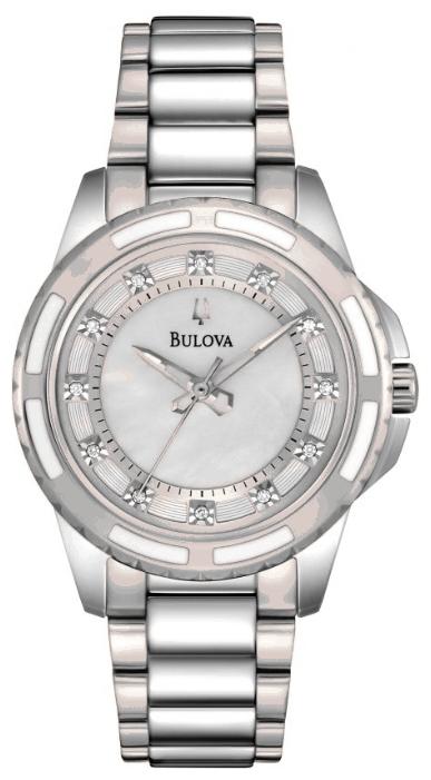 Bulova 98P134 wrist watches for women - 1 photo, image, picture
